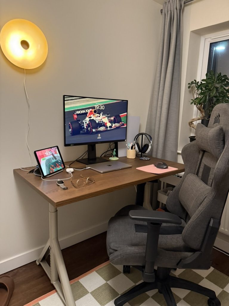 Lewis Houghton's writing desk